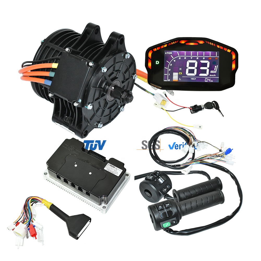 MOTOR PMSM Inner Rotor Mid Dri - Mid Drive Motor Kit 72V 3000W ulasan dan harga