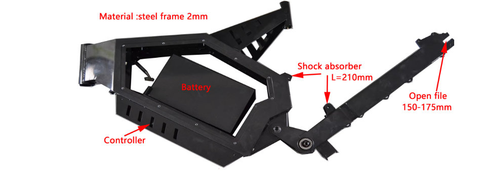 For Road Ebike Enduro Frame St - 8000W Stealth Bomber Ebike ulasan dan harga