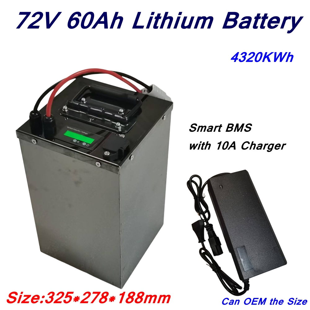 20S 72v 60Ah li-ion lithium po - 72V 60Ah Lifepo4 Battery Pack ulasan dan harga